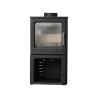 Stufa A Legna In Ghisa 4,3 kW Olga Stand-up Con Base Fundicio 