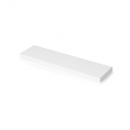 Piano d'appoggio bianco per tavolo 60x20 cm in legno