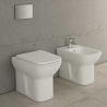 Composizione Bagno Completa Mobile Antracite 80 Cm Sanitari E Rubinetteria