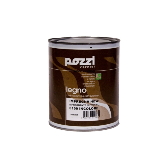 Impregnante per legno 750 ml incolore Pozzi Impregna New