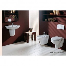 WC filo muro scarico a parete Karla RAK Ceramics KAWC00004