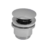 Piletta Click-Clack Per Lavabo A Bacinella Senza Troppo Pieno 1-1/4"