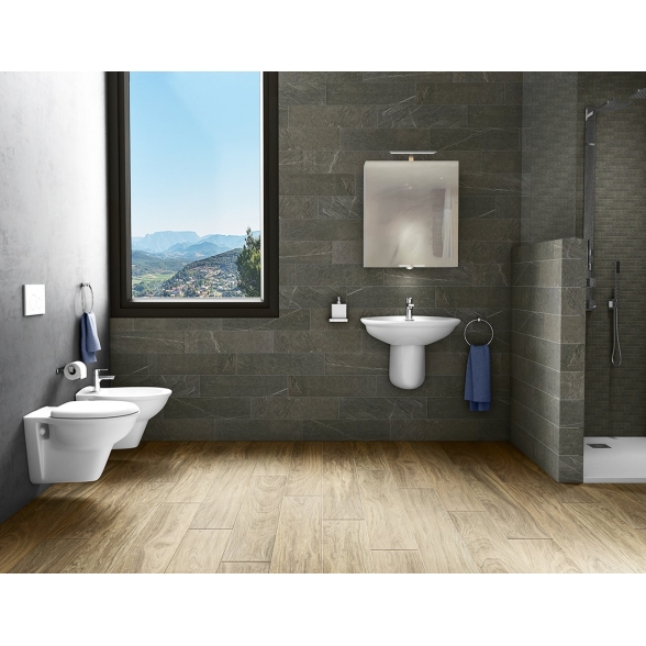 Lavabo 485 x 600 mm con colonna o semicolonna Karla RAK Ceramics KAWB00004
