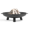 Barbecue Artigianale Con Braciere In Ferro E Griglia Sospesa Su Treppiede Bali 70 cm Cook King