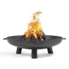 Barbecue Artigianale Con Braciere In Ferro E Griglia Sospesa Su Treppiede Bali 70 cm Cook King