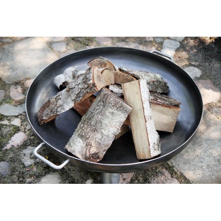 Barbecue Artigianale Con Braciere In Ferro E Griglia Sospesa Su Treppiede Bali 70 cm Cook King