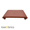 Coprimuro doppio torello in cotto trattato interno 20,5 cm Cotto Furnò