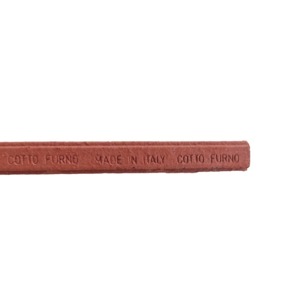 Coprimuro doppio torello in cotto trattato interno 20,5 cm Cotto Furnò