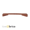 Coprimuro interno 10,5 cm in cotto trattato Cotto Furnò Rosato Natura Kwikdry retto