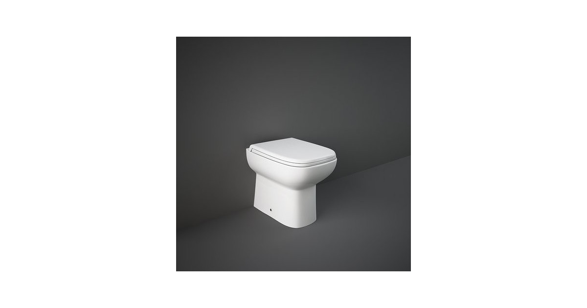 WC filo muro scarico parete & terra Origin RAK Ceramics