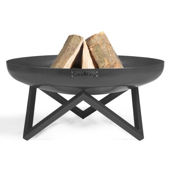 Barbecue Artigianale In Ferro Arco Treppiedi Santiago 70 cm Cook King