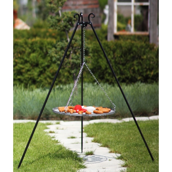 Barbecue Artigianale In Ferro Arco Treppiedi Santiago 70 cm Cook King