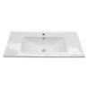 Mobile Bagno Da Terra Lavabo Specchio Colonna Athena 80 Rovere Alaska