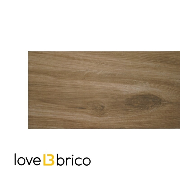 Pavimento grès porcellanato 20x75 cm effetto legno Bosco Nogal Navarti