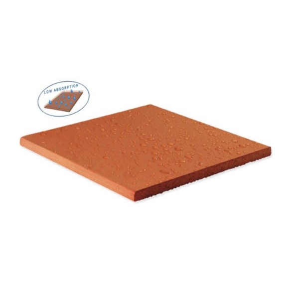 Pavimento in cotto 30x30 cm con trattamento idrorepellente Cotto Furnò