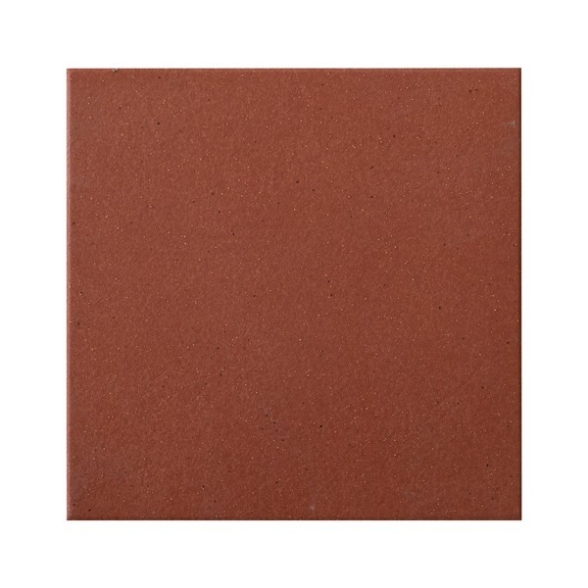 Pavimento Klinker Per Esterno 26x26 Cm Antigelo Antiscivolo Rosso Mattone Domus