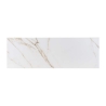 Rivestimento Per Bagni Effetto Marmo 25x75 Cm Satinato Aston Gold