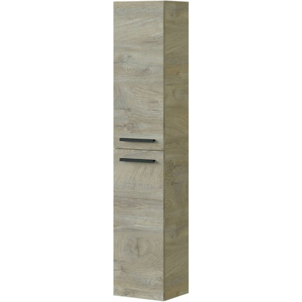 Colonna Bagno Sospesa 2 Ante 30x25,5x150 Rovere Alaska Athena