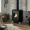 Stufa A Legna In Ghisa Anais 10 kW 4 Stelle Caminetti Montegrappa