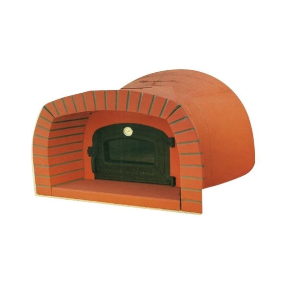 Forno a legna prefabbricato 155 x 110 cm con cappetta mod. 15E Di Fiore Forni