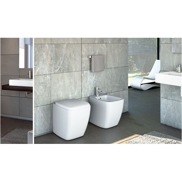 Bidet filo parete Ideal Standard serie 21