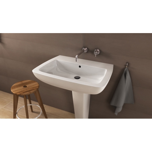 Lavabo a parete con colonna 68 x 52 cm Ideal Standard - Lovebrico