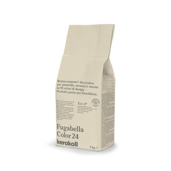 Fugabella Color 24 jasmin 3kg fugante Kerakoll Stucco per fughe
