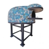 Forno a legna artigianale per pizze diametro interno 120 cm con base