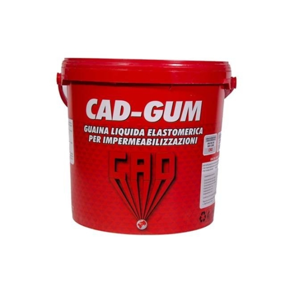 Cad Gum 20 kg rosso Guaina liquida per impermeabilizzazioni