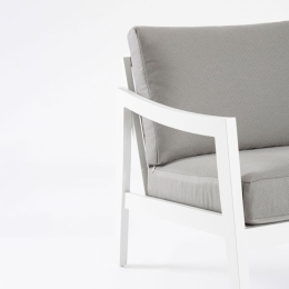 Poltrona Da Giardino Keter Iowa Con Cuscino | Resina Rattano Marrone Per Esterni - Foto 7