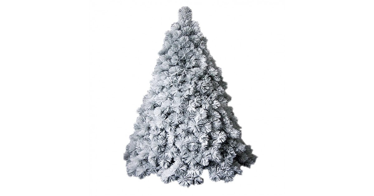 Albero Di Natale 200 Cm Albero di Natale abete artificiale bianco innevato altezza 240 cm Klaus