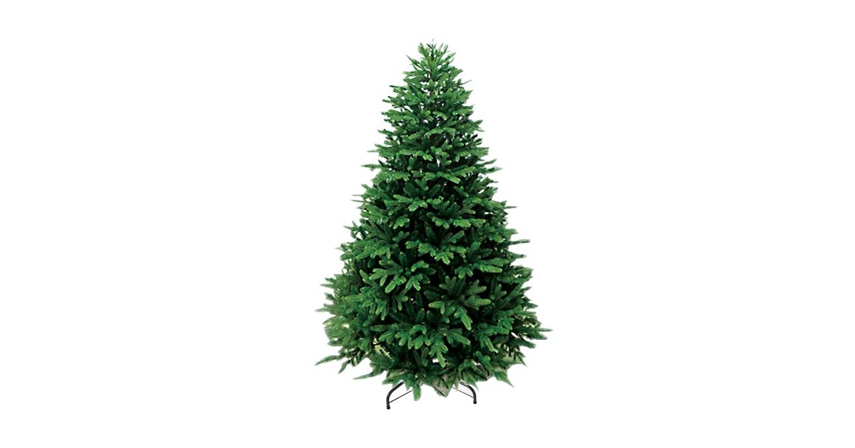 Albero Di Natale Apertura Ad Ombrello Albero di Natale abete artificiale verde 210 cm Brennero 3420 rami