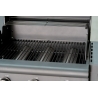 Barbecue a gas con pietra lavica 3 fuochi e fornello laterale KeGrill