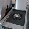 Barbecue A Gas Acciaio Inox 4 Fuochi Con E Griglia In Ghisa E Fornello