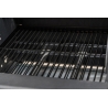 KeGrill Barbecue a gas in acciaio inox con pietra lavica 3 fuochi e piastra in ghisa