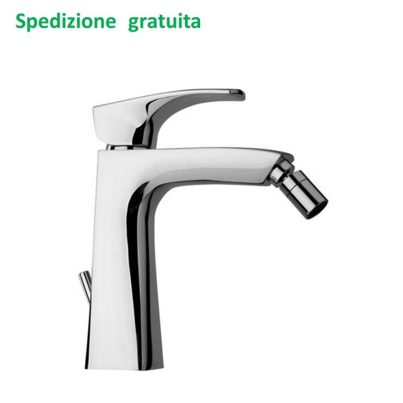 Miscelatore bidet Paini serie Lady scarico con piletta 89CR306 cromato