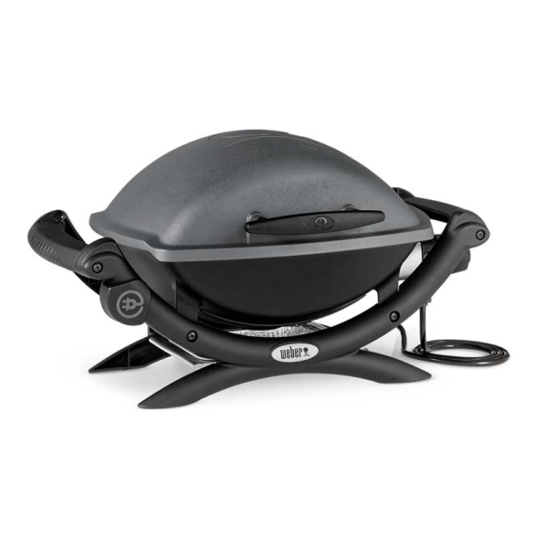 Barbecue elettrico Weber Q 1400 Con Griglia In Ghisa Di Acciaio 2,2 kW