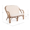 Set Salotto In Rattan Con Cuscini Divano Poltrone E Tavolino Golf Bizzotto