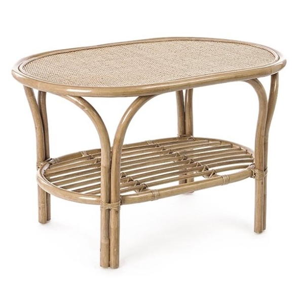 Set Salotto In Rattan Con Cuscini Divano Poltrone E Tavolino Golf Bizzotto
