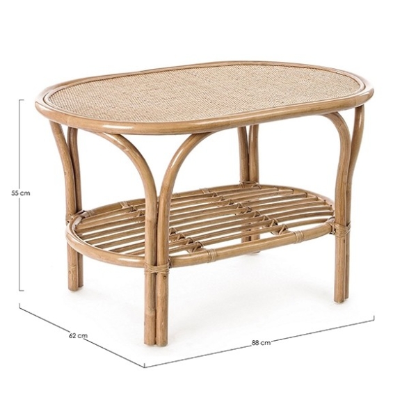 Set Salotto In Rattan Con Cuscini Divano Poltrone E Tavolino Golf Bizzotto
