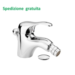 Miscelatore bidet Remer serie Musa scarico con piletta M20 cromato