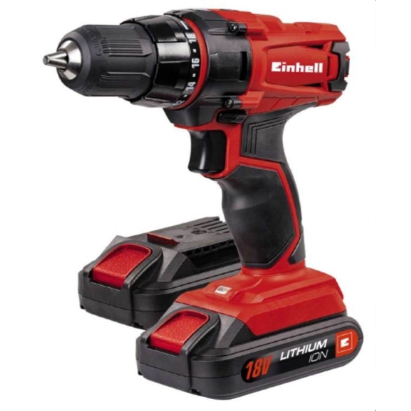 Trapano avvitatore a batteria Einhell TC-CD 18-2 Li (2 batt)