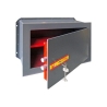 Cassaforte A Muro Da Incasso 26x15x18 Cm In Acciaio Con Chiave Utilia