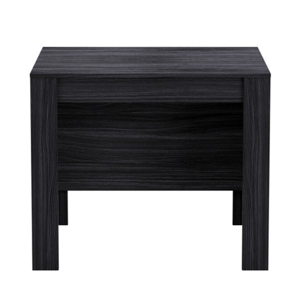 Consolle estensibile da pranzo rettangolare in legno nero opaco 240 cm