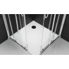 Box doccia ad angolo 80 x 100 cm cristallo 6 mm Ix Box Morini S158G1