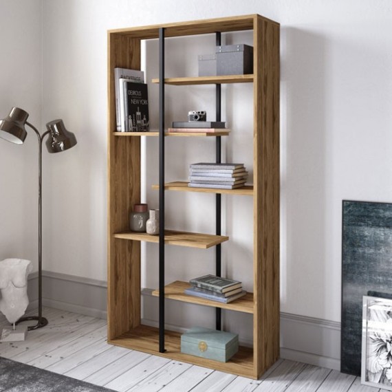 Kato A Small Wood libreria design a parete soggiorno moderno in legno