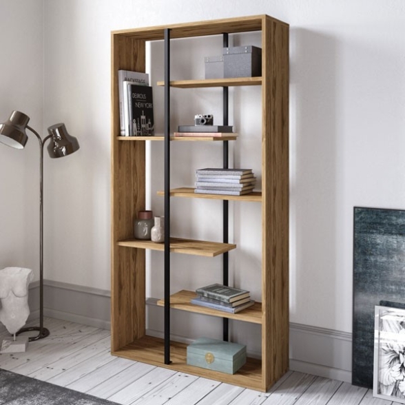 Librerie a parete: design moderno per soggiorno o camera