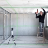 Livella Laser Autolivellante Professionale Luce Verde PLANO 3D Green Sola