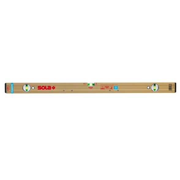 Livella in alluminio magnetica AZM 3 Sola 100 cm 3 bolle professionale