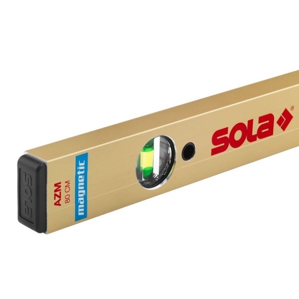 Livella in alluminio magnetica Sola AZM 40 cm 2 bolle professionale